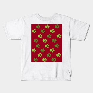 Reindeer Paws Kids T-Shirt